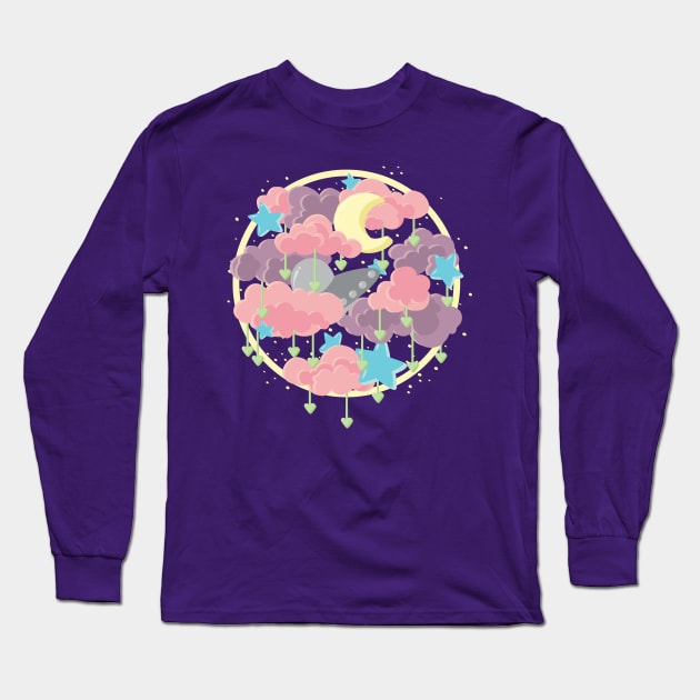 Cute Skies Long Sleeve T-Shirt by Desdymona